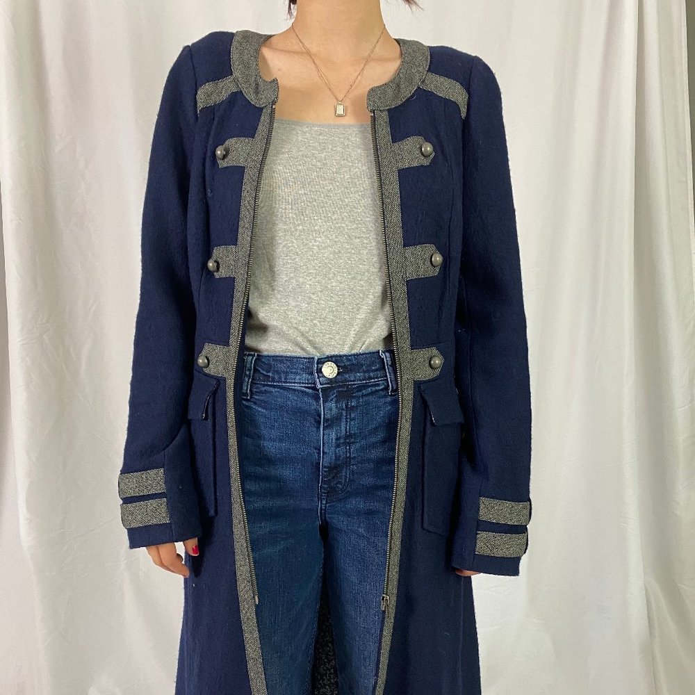 Wool Free People long coat